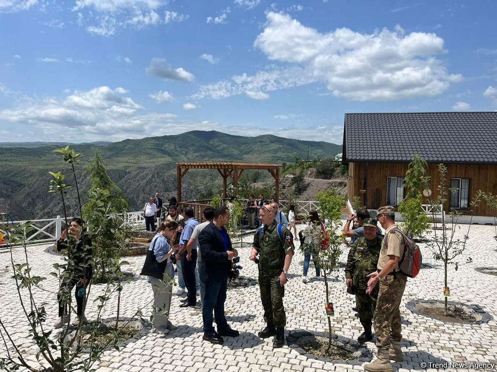 Representatives of diplomatic corps get acquainted with restoration work in Azerbaijan’s Lachin district (PHOTO)