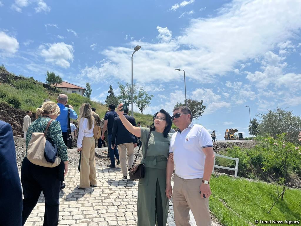 Representatives of diplomatic corps get acquainted with restoration work in Azerbaijan’s Lachin district (PHOTO)