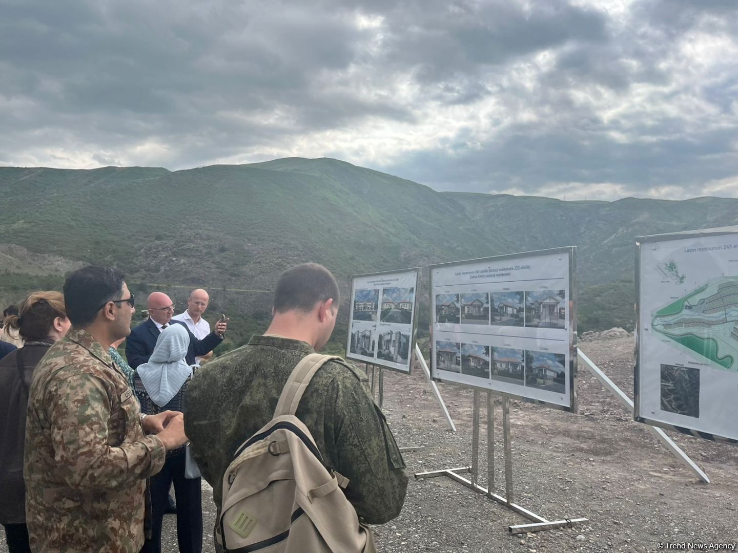 Delegation of diplomatic corps visits village of Zabukh in Azerbaijan’s Lachin district (PHOTO)