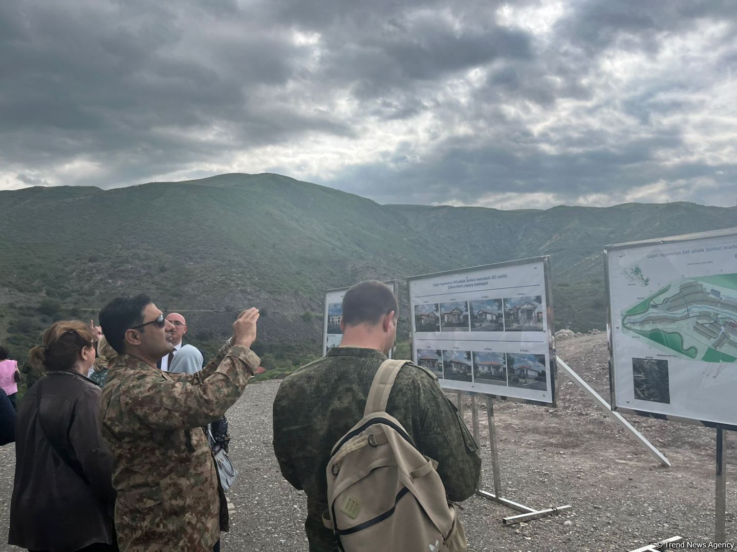Delegation of diplomatic corps visits village of Zabukh in Azerbaijan’s Lachin district (PHOTO)