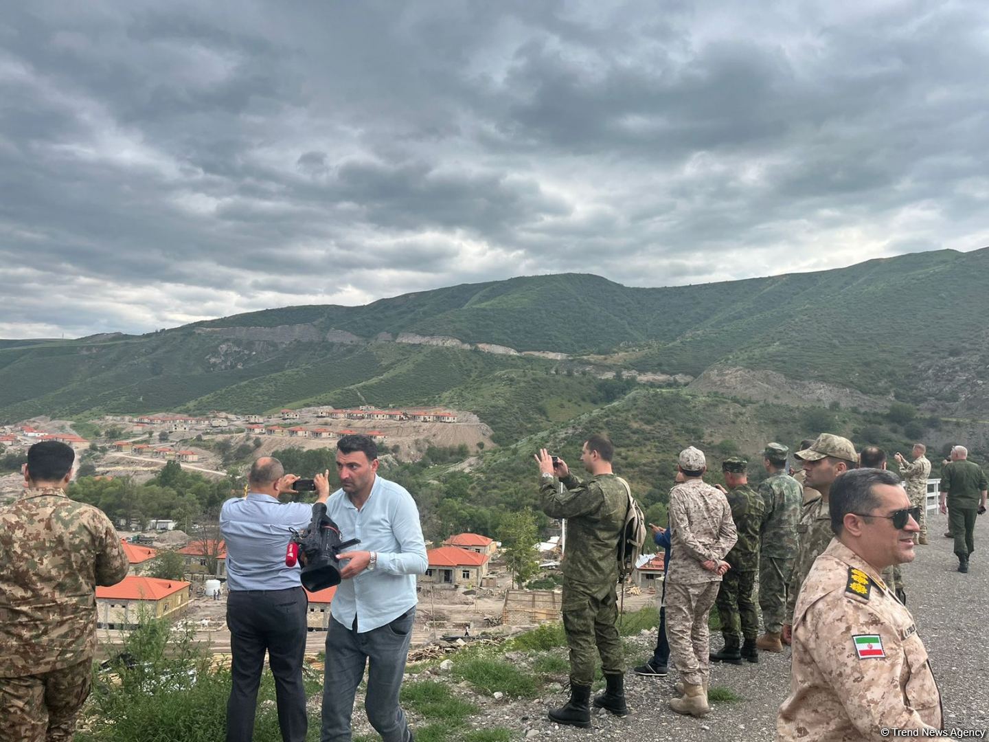 Delegation of diplomatic corps visits village of Zabukh in Azerbaijan’s Lachin district (PHOTO)
