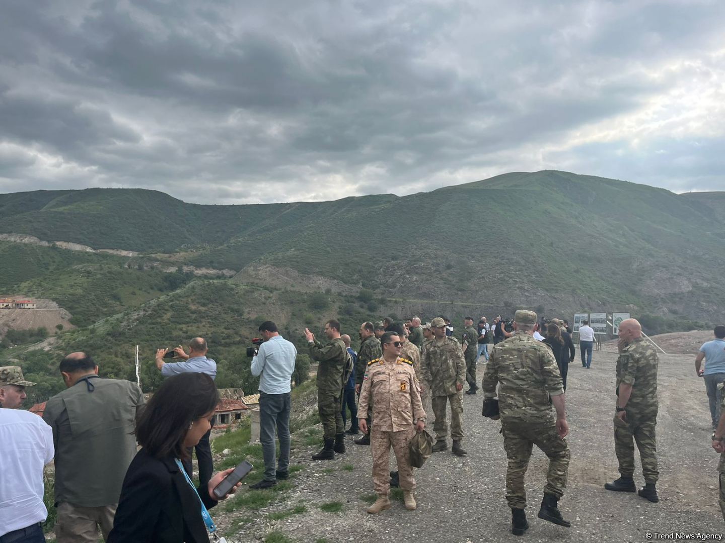 Delegation of diplomatic corps visits village of Zabukh in Azerbaijan’s Lachin district (PHOTO)