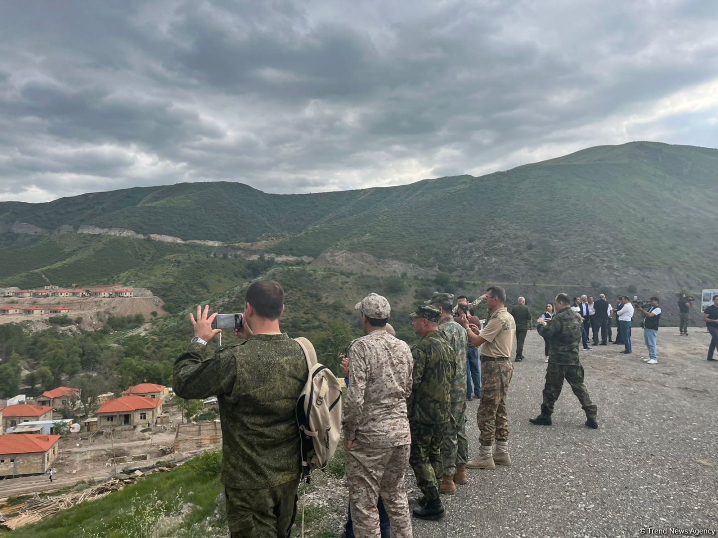 Delegation of diplomatic corps visits village of Zabukh in Azerbaijan’s Lachin district (PHOTO)
