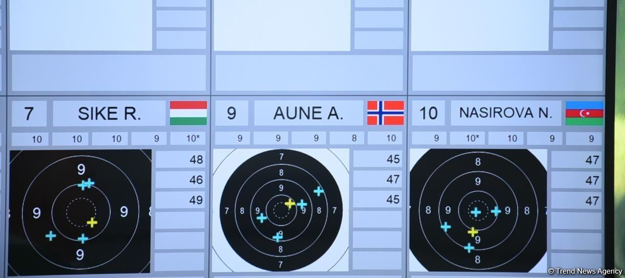 Qualification stage for women's skeet shooting at III European Games wraps up (PHOTO)