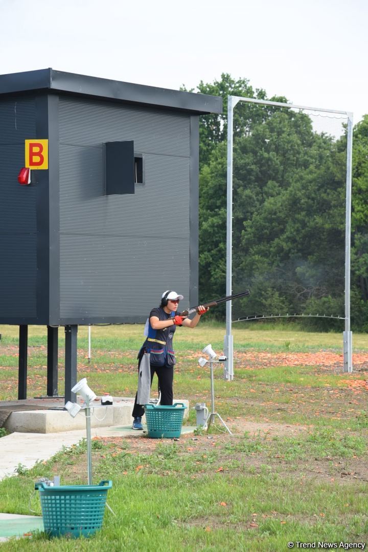 Qualification stage for women's skeet shooting at III European Games wraps up (PHOTO)