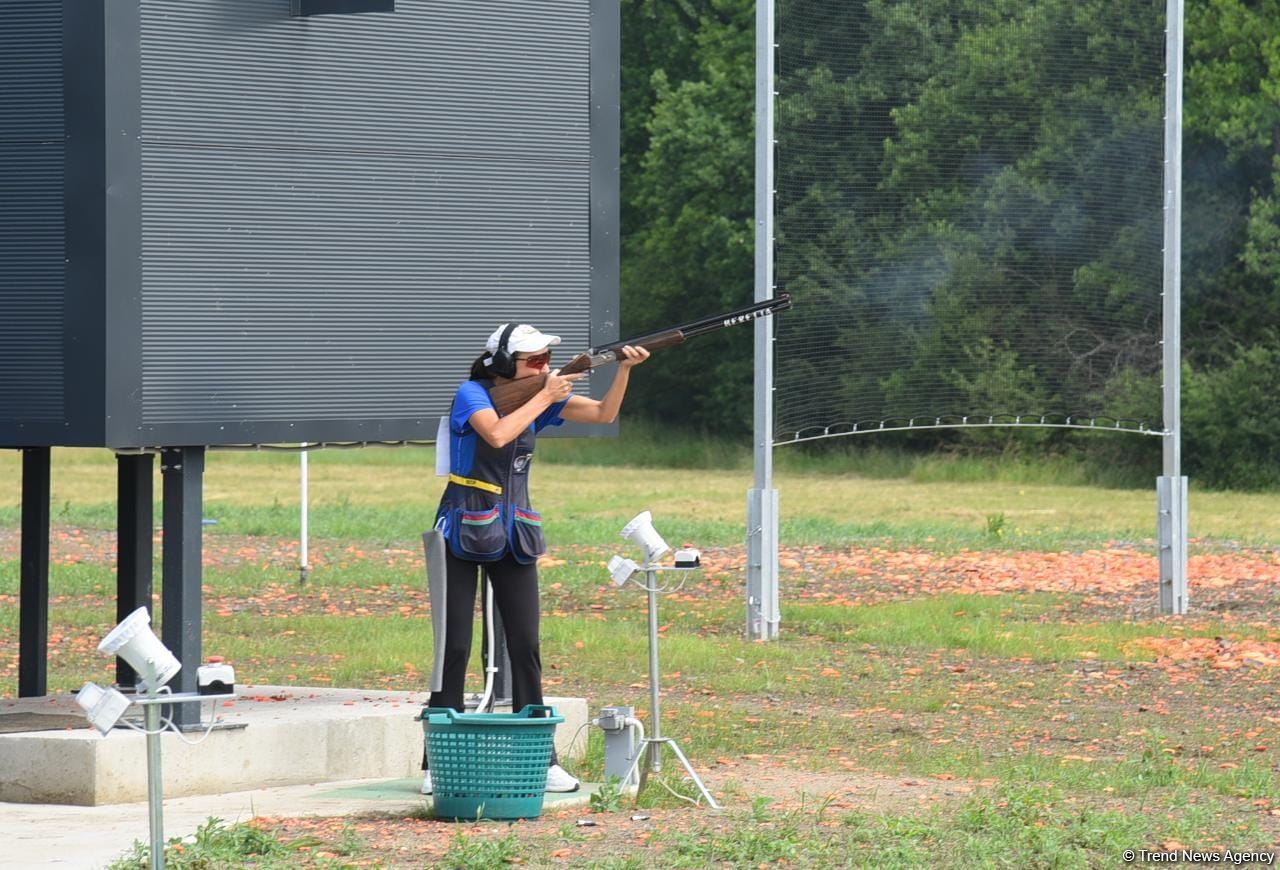 Qualification stage for women's skeet shooting at III European Games wraps up (PHOTO)