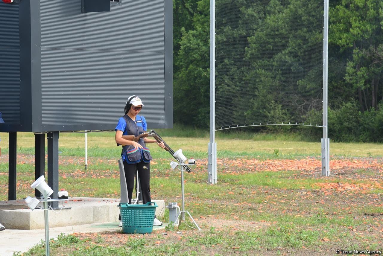 Qualification stage for women's skeet shooting at III European Games wraps up (PHOTO)