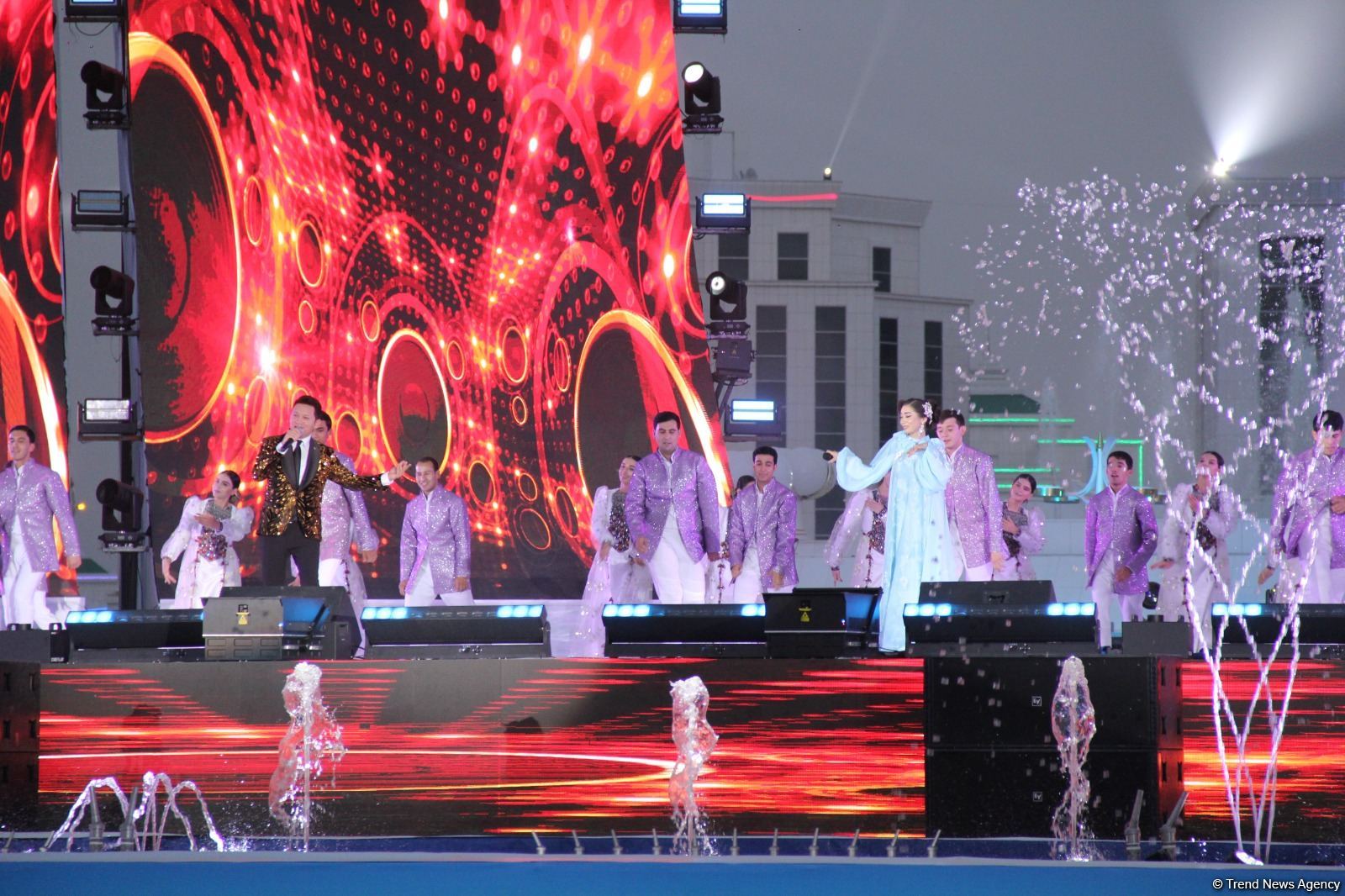 Turkmenistan’s Arkadag city hosts grand concert dedicated to opening of country's first "smart" city (PHOTO)