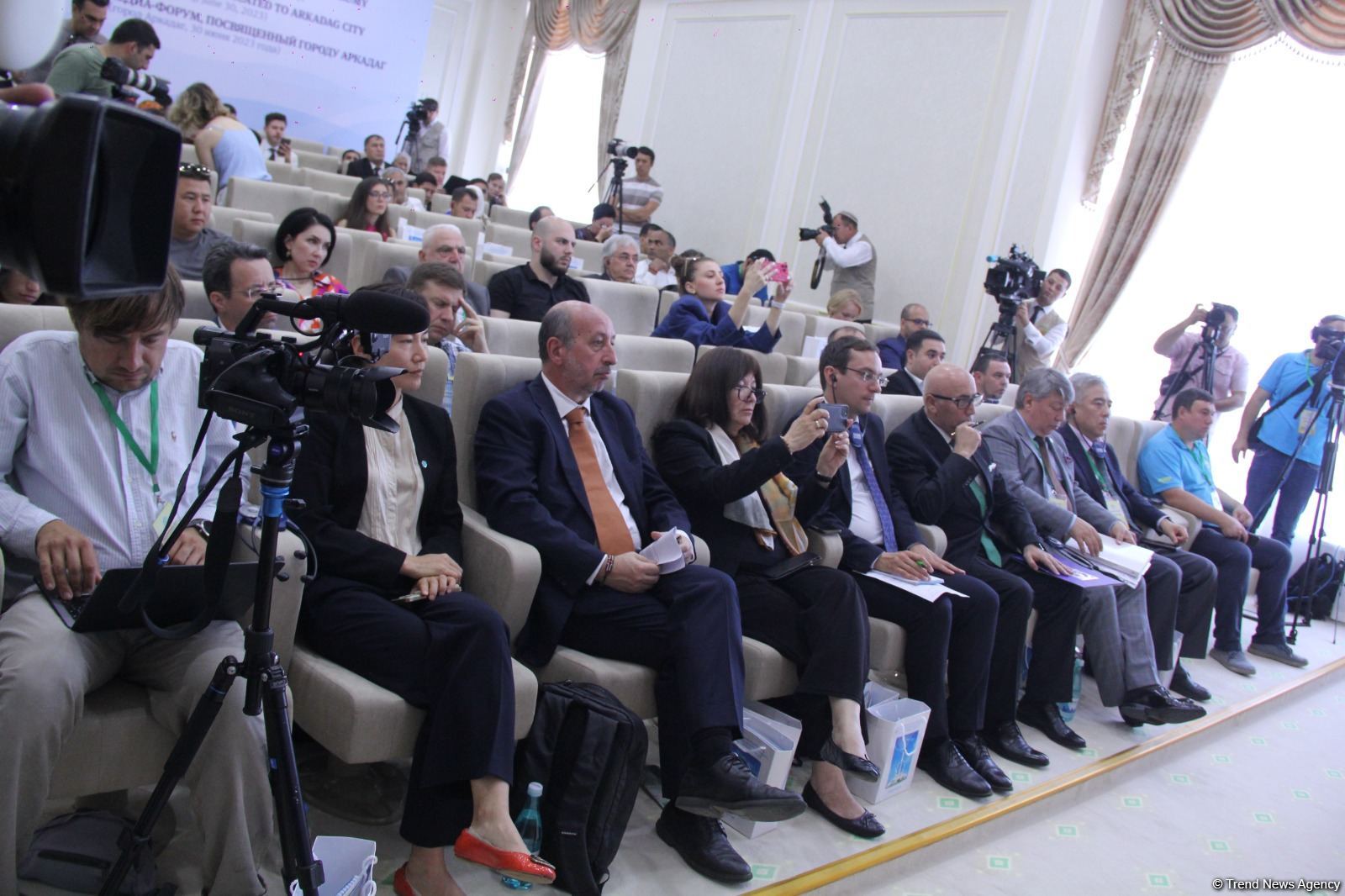 International media forum dedicated to first smart city of Turkmenistan Arkadag held (PHOTO)