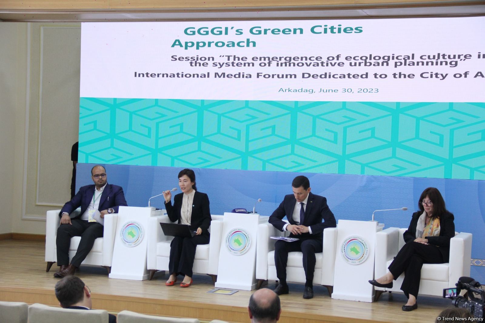 International media forum dedicated to first smart city of Turkmenistan Arkadag held (PHOTO)