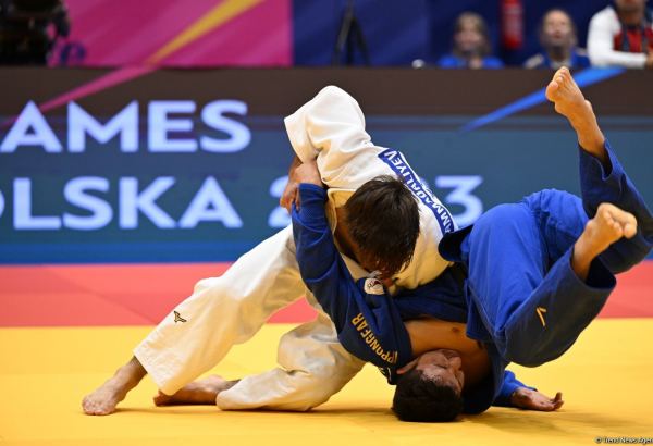 Azerbaijani judokas win four medals on first day of dournament in Belgium