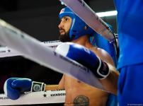 Azerbaijani kickboxer reaches final of III European Games (PHOTO)