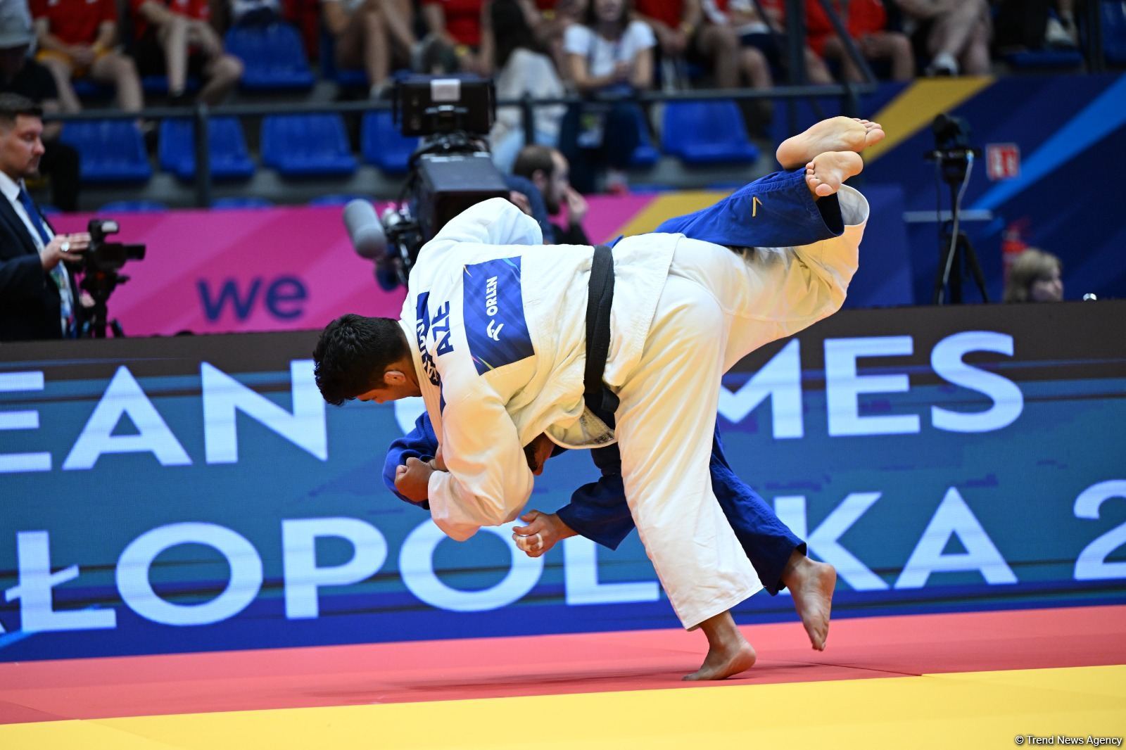 Exciting snapshots from performances of Azerbaijani athletes at European Games (PHOTO)
