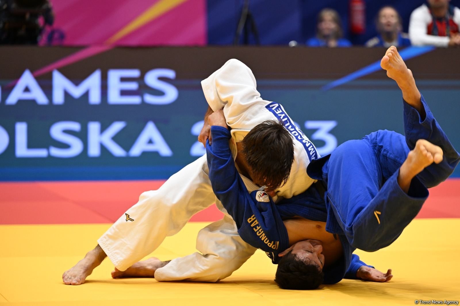 Azerbaijani judokas win four medals on first day of dournament in Belgium