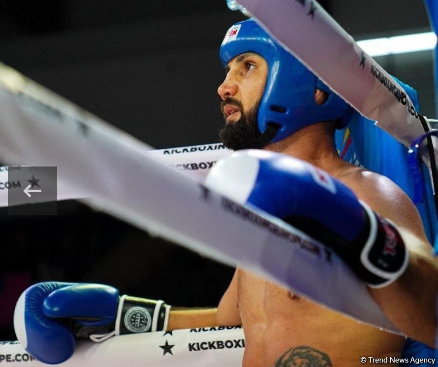 Azerbaijani kickboxer claims gold medal at III European Games (PHOTO)