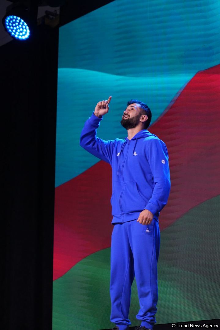 Azerbaijani kickboxer claims gold medal at III European Games (PHOTO)