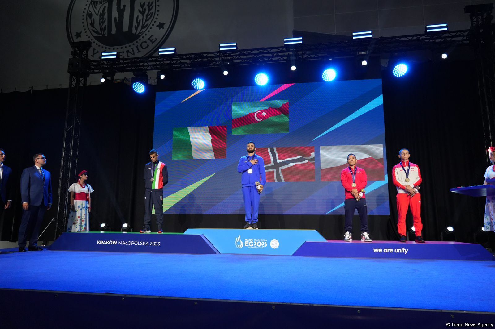 Azerbaijani kickboxer claims gold medal at III European Games (PHOTO)