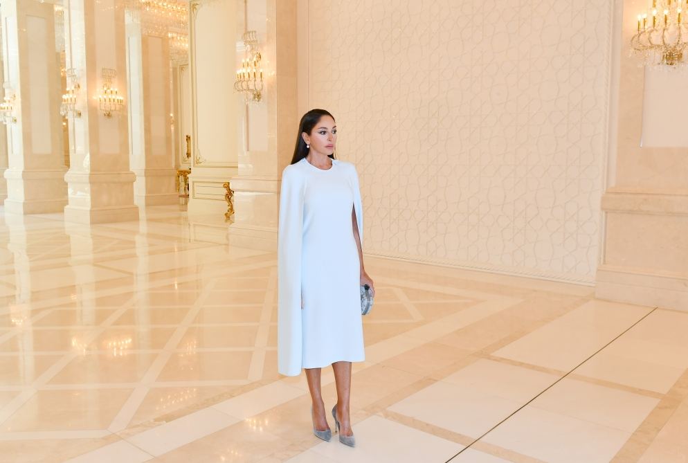 First Lady Mehriban Aliyeva meets with First Lady of Albania Armanda Begaj (PHOTO)