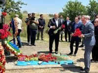 Heads of Azerbaijani diplomatic missions abroad visit Azerbaijan’s Aghdam city (PHOTO)