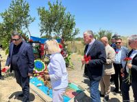 Heads of Azerbaijani diplomatic missions abroad visit Azerbaijan’s Aghdam city (PHOTO)
