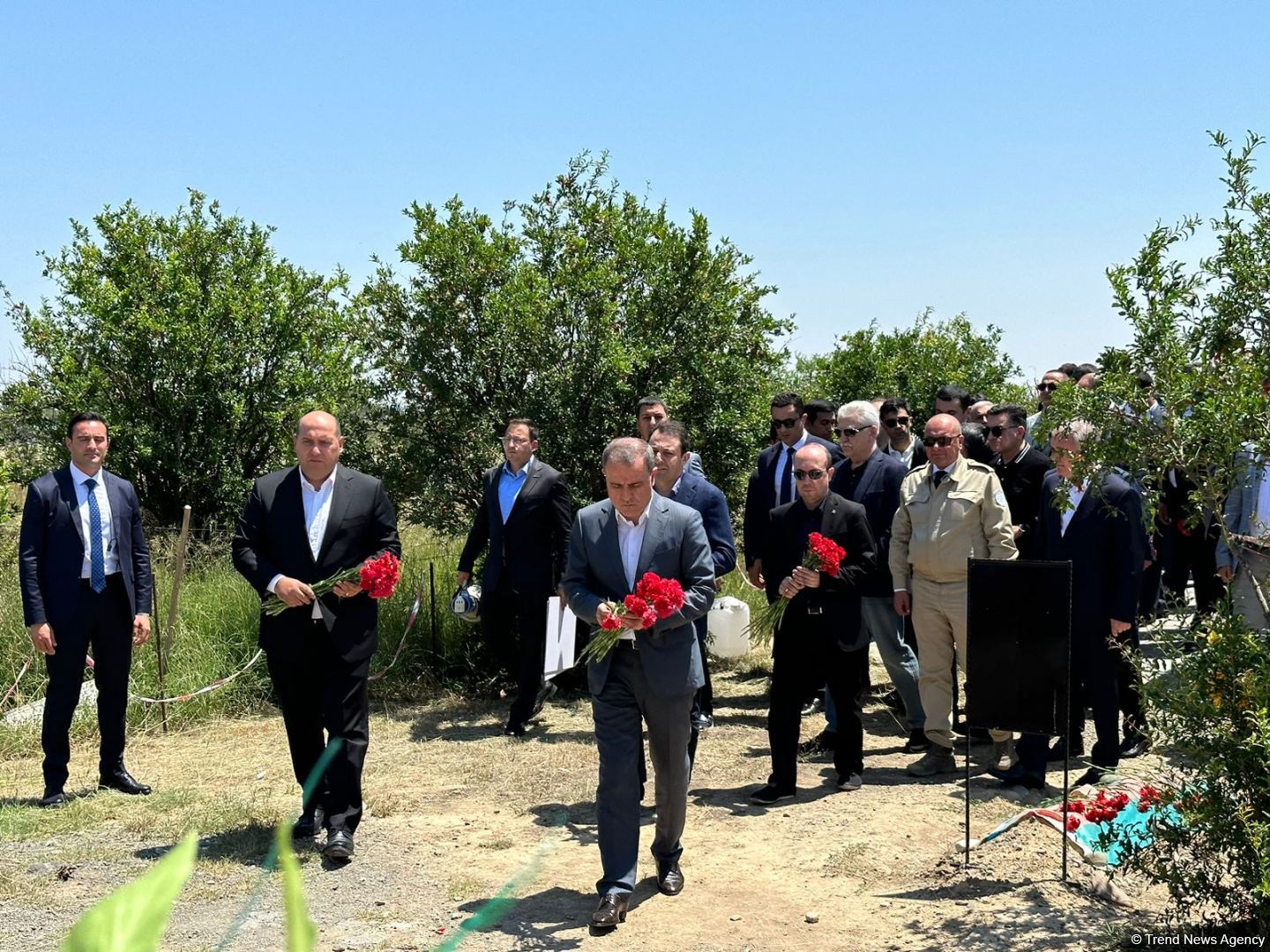 Heads of Azerbaijani diplomatic missions abroad visit Azerbaijan’s Aghdam city (PHOTO)