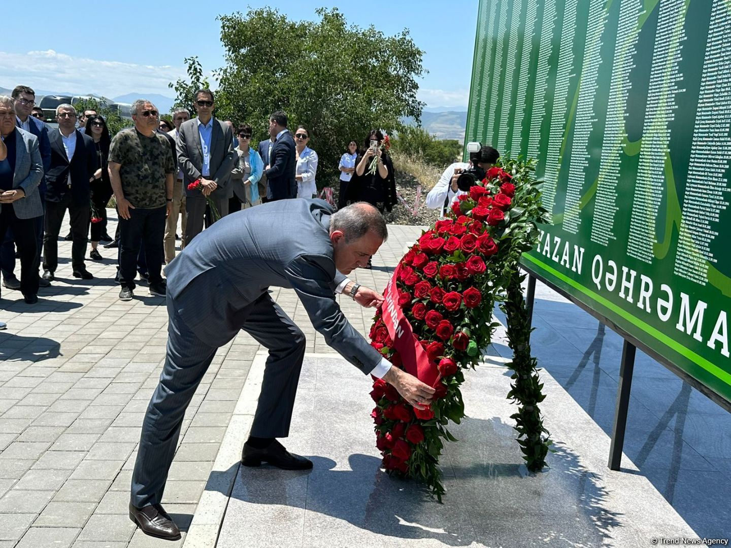 Heads of Azerbaijani diplomatic missions abroad visit Azerbaijan’s Aghdam city (PHOTO)