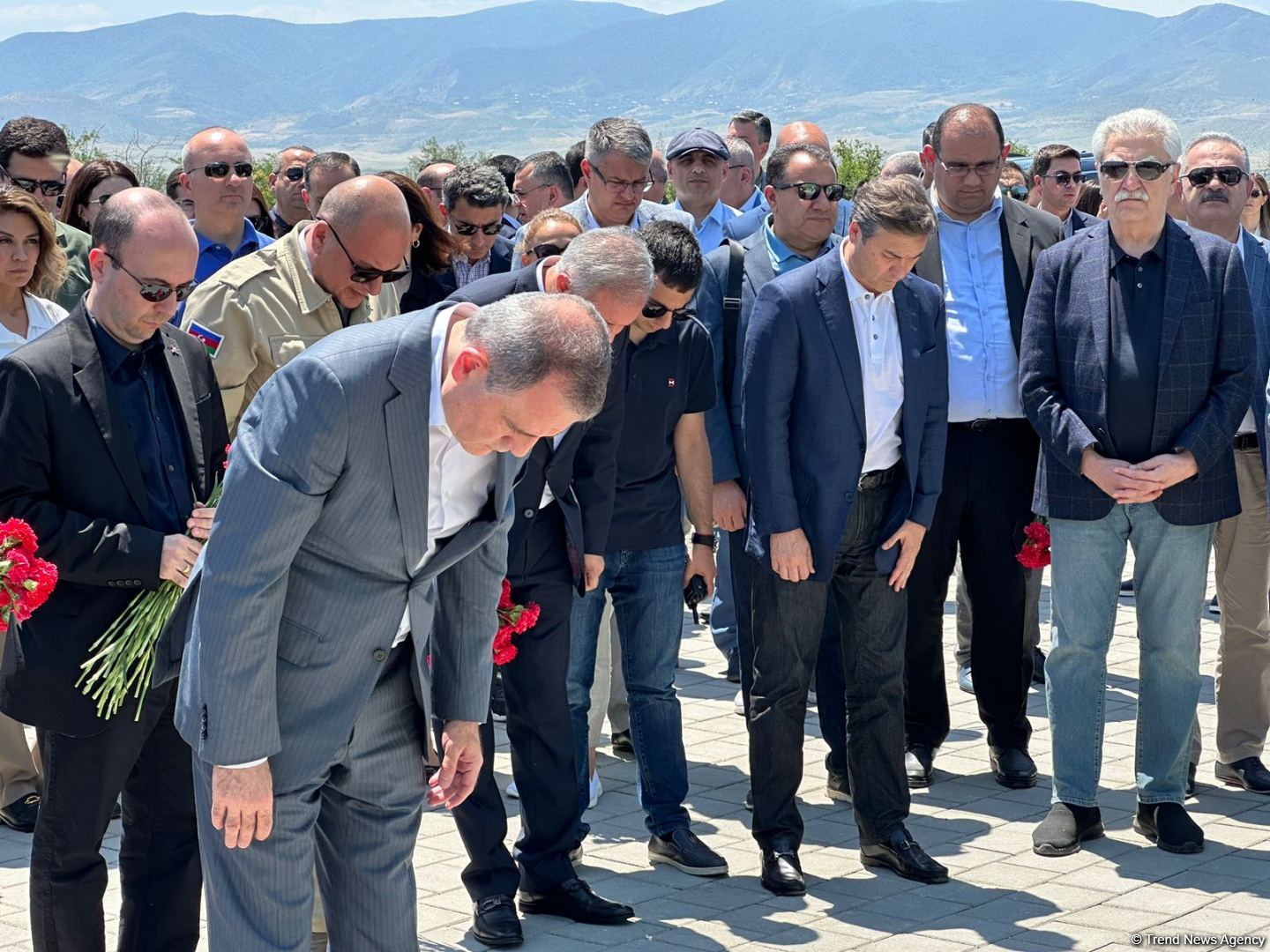 Heads of Azerbaijani diplomatic missions abroad visit Azerbaijan’s Aghdam city (PHOTO)