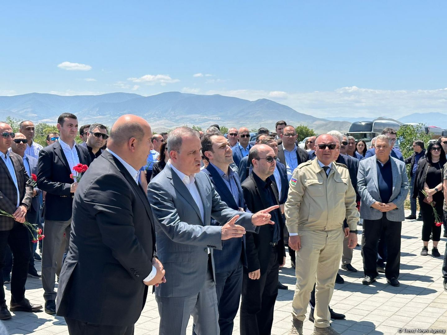 Heads of Azerbaijani diplomatic missions abroad visit Azerbaijan’s Aghdam city (PHOTO)