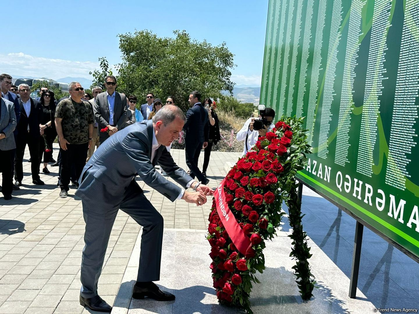 Heads of Azerbaijani diplomatic missions abroad visit Azerbaijan’s Aghdam city (PHOTO)