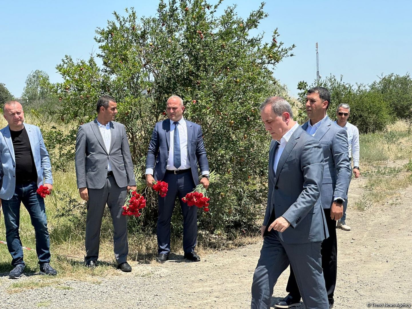 Heads of Azerbaijani diplomatic missions abroad visit Azerbaijan’s Aghdam city (PHOTO)