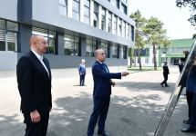 President Ilham Aliyev attends opening of Jalilabad State Vocational Education Center (PHOTO/VIDEO)