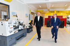President Ilham Aliyev attends opening of Jalilabad State Vocational Education Center (PHOTO/VIDEO)