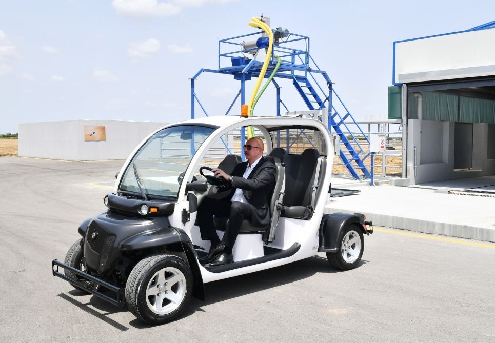 President Ilham Aliyev attends opening of Jalilabad State Vocational Education Center (PHOTO/VIDEO)