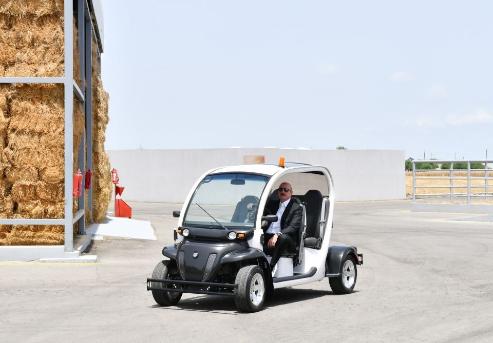 President Ilham Aliyev attends opening of Jalilabad State Vocational Education Center (PHOTO/VIDEO)