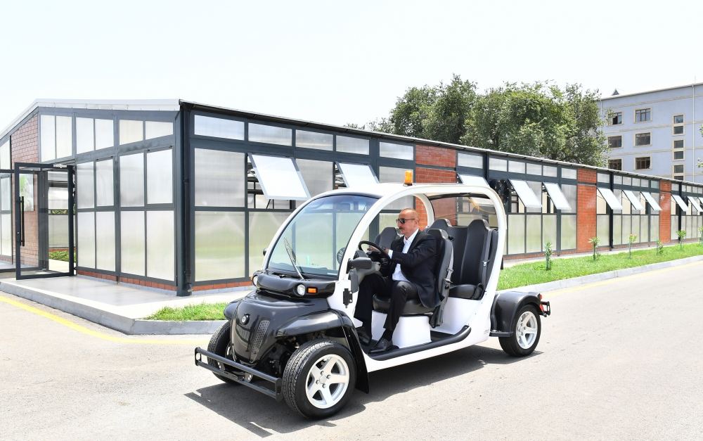 President Ilham Aliyev attends opening of Jalilabad State Vocational Education Center (PHOTO/VIDEO)