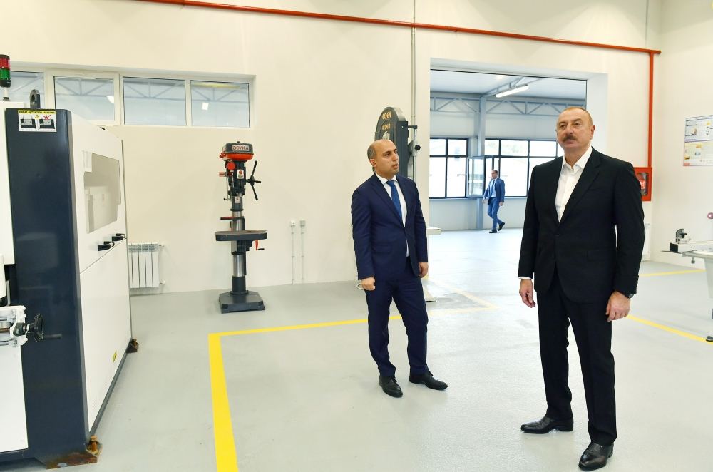 President Ilham Aliyev attends opening of Jalilabad State Vocational Education Center (PHOTO/VIDEO)
