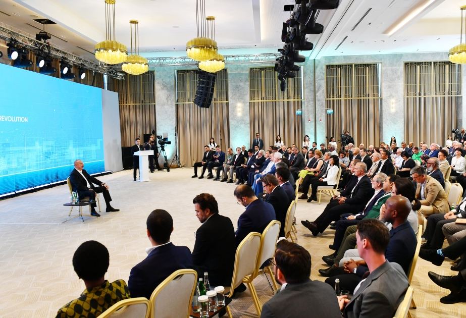 My suggestion is to have this forum regularly - President Ilham Aliyev
