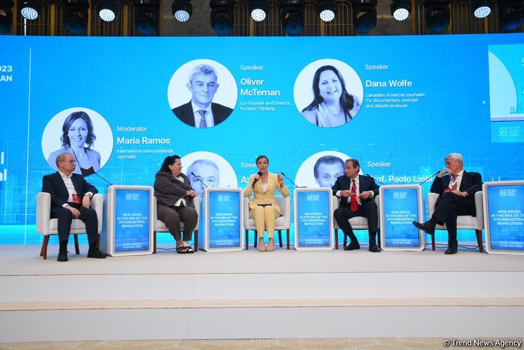 Shusha Global Media Forum in Azerbaijan hosts panel session (PHOTO)