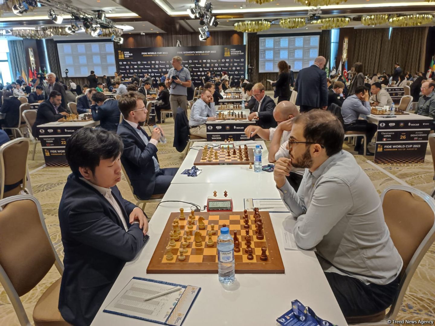 FIDE World Chess Cup kicks off in Baku (PHOTO)