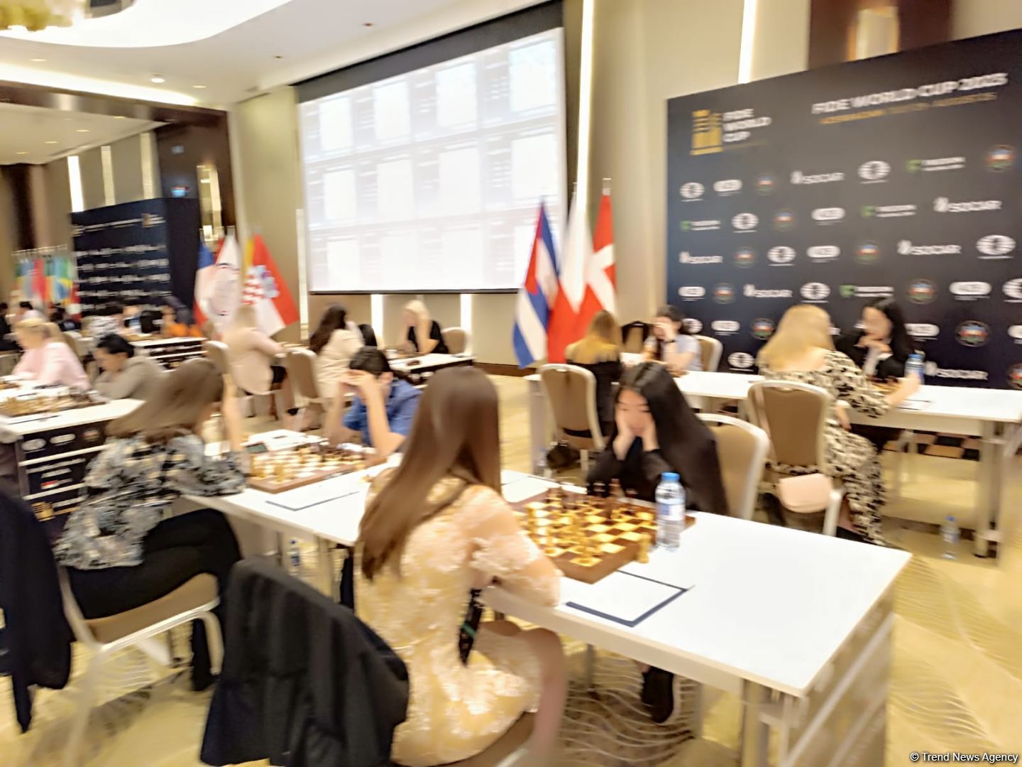 FIDE World Chess Cup kicks off in Baku (PHOTO)