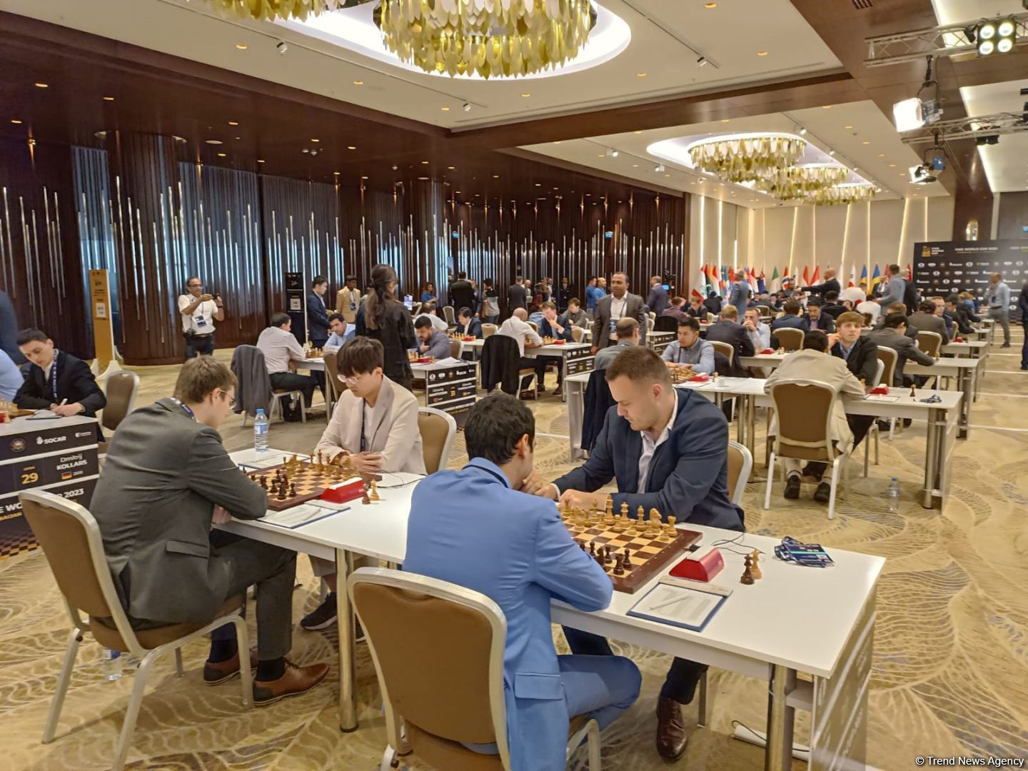 FIDE World Chess Cup kicks off in Baku (PHOTO)
