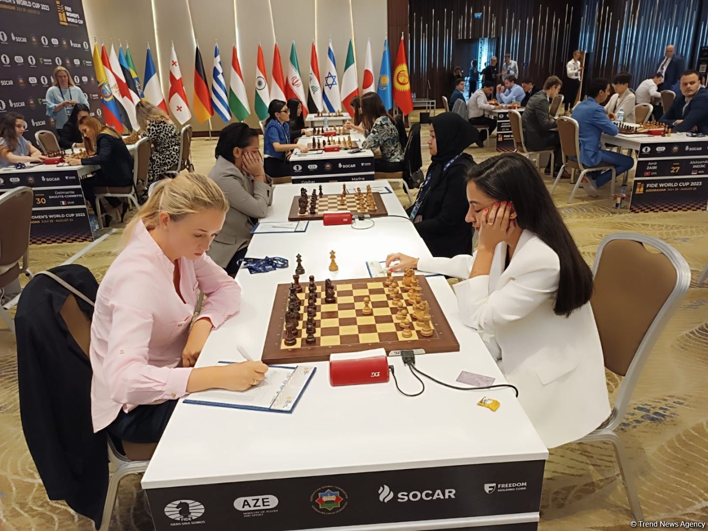 FIDE World Chess Cup kicks off in Baku (PHOTO)