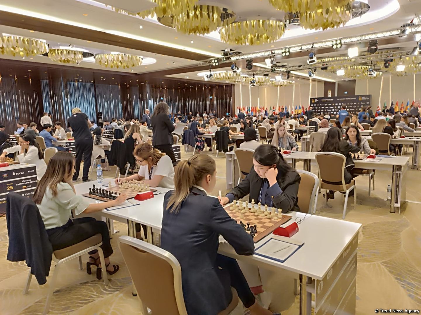 FIDE World Chess Cup kicks off in Baku (PHOTO)