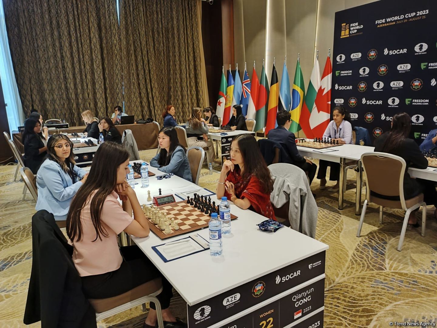FIDE World Chess Cup kicks off in Baku (PHOTO)
