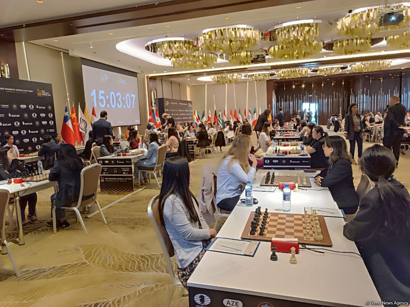 FIDE World Chess Cup kicks off in Baku (PHOTO)