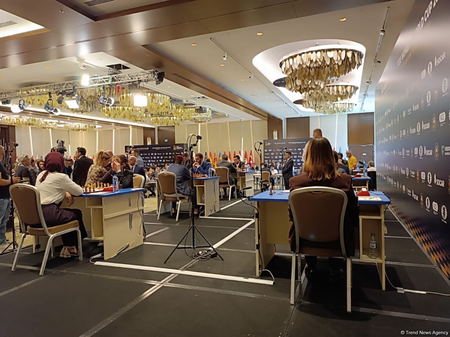 FIDE World Chess Cup kicks off in Baku (PHOTO)