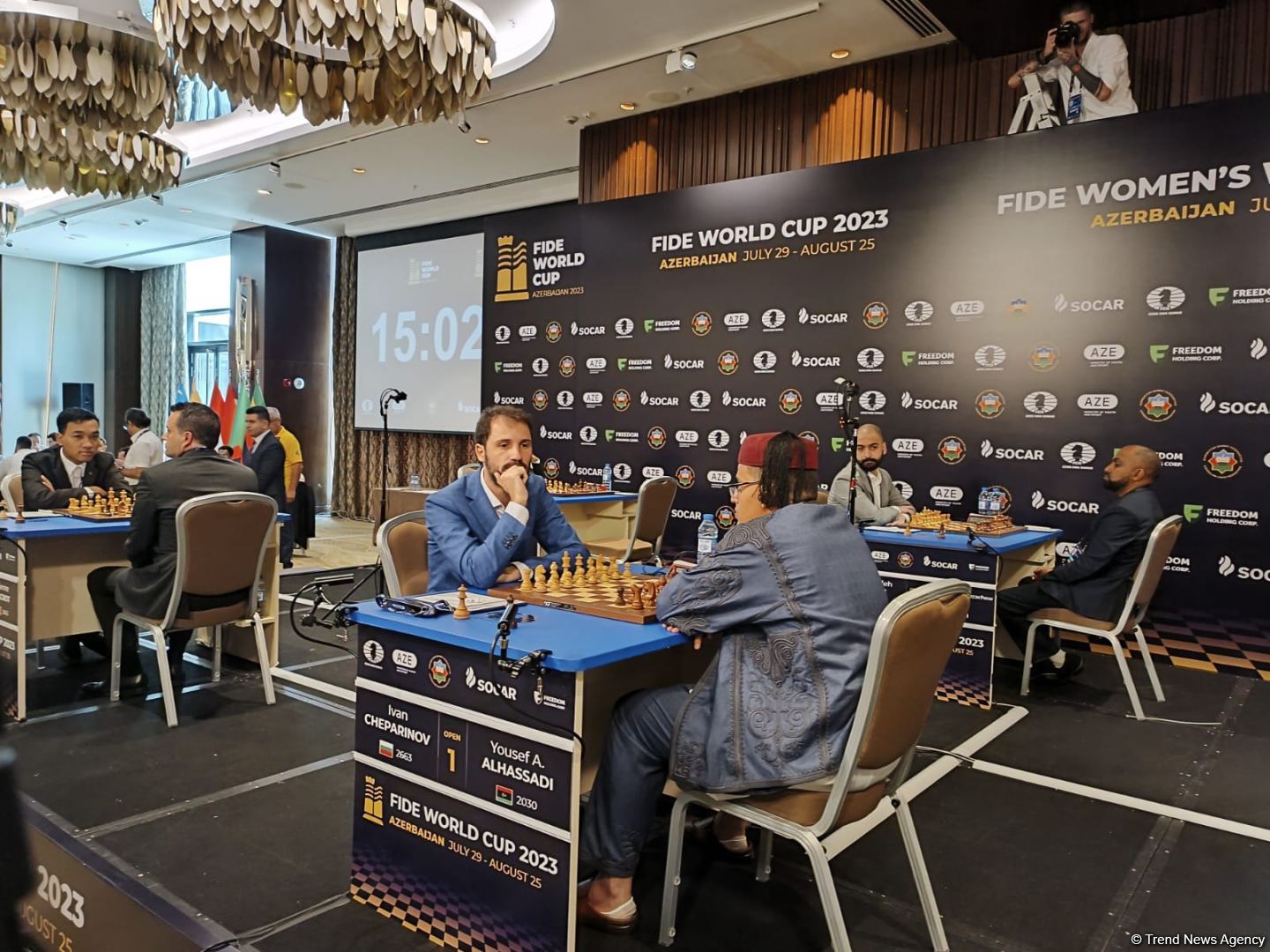 FIDE World Chess Cup kicks off in Baku (PHOTO)