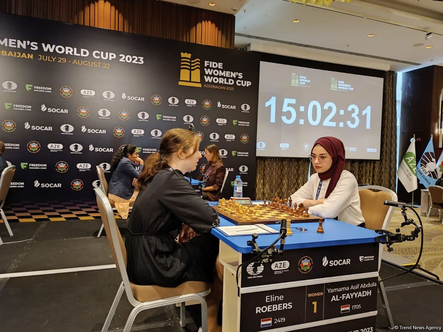 FIDE World Chess Cup kicks off in Baku (PHOTO)