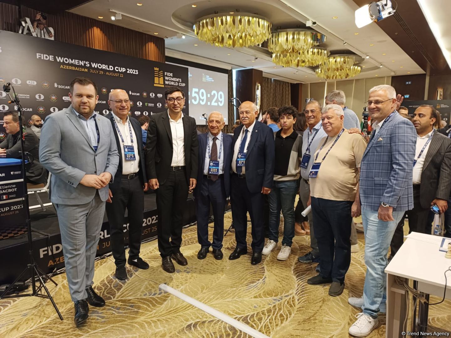 FIDE World Chess Cup kicks off in Baku (PHOTO)