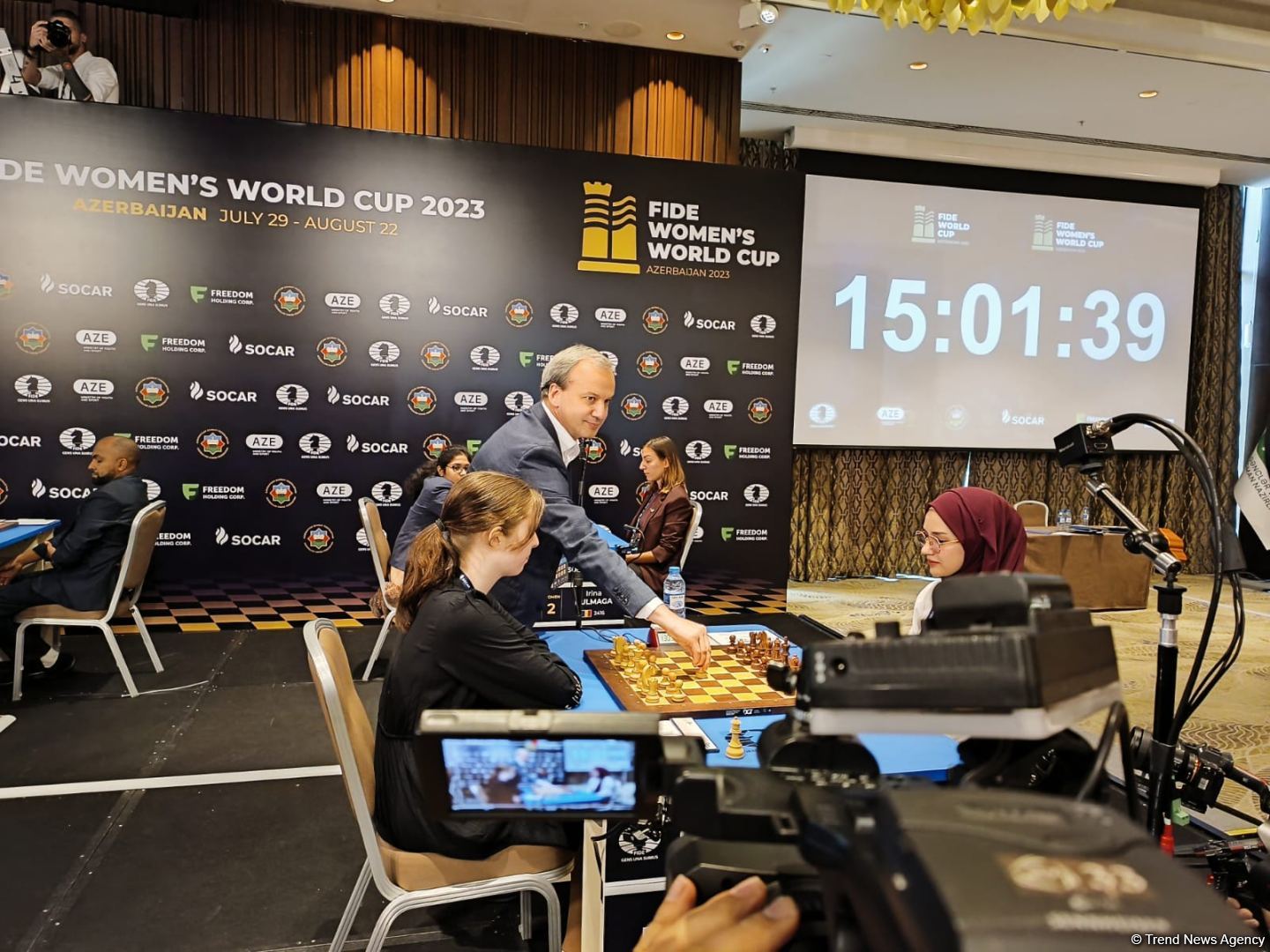 FIDE World Chess Cup kicks off in Baku (PHOTO)